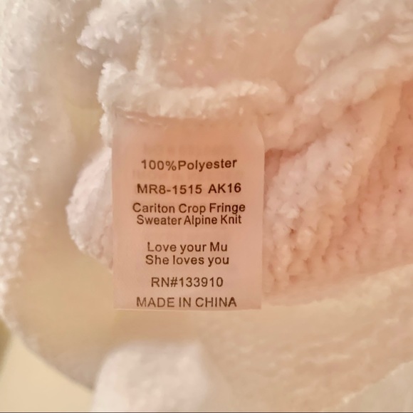 Show Me Your Mumu Carlton Crop Fringe Sweater - Picture 11 of 12